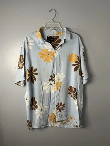 No Boundaries Hawaiian Flower Soft  Button-Up Shirt Size 2XL - Picture 1 of 4