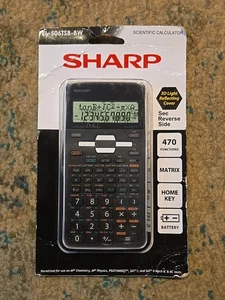 NEW - Sharp EL-506TSBBW Advanced Scientific Calculator EL506TSBBW - Picture 1 of 2