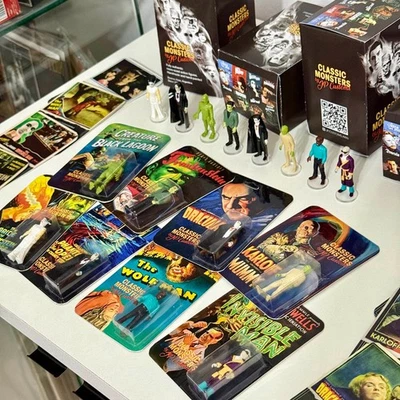 Universal Monsters Micro Vintage: [CARDED] Box Set of 8 Figures (JP Customs) - Image 1 of 3