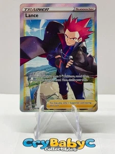 Pokemon Lanza 192/195 Plata Tempestad Espada y Escudo ENTRENADOR ARTE COMPLETO Miscut - Imagen 1 de 4
