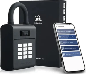 ImLockbox Bluetooth Lockbox Designed for Homeowners, Realtors, AirBnB hosts New - Picture 1 of 3