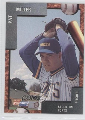 1992 Fleer ProCards Minor League Pat Miller #34 - Image 1 of 2