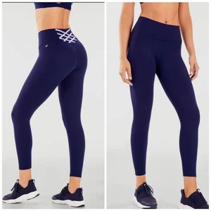 Leggings Fabletics tiro alto cintura Boost Powerhold medianos escultura gimnasio yoga - Imagen 1 de 11