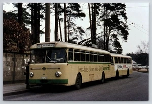 1971 Bonn Deutschland Uerdingen/Büssing Obus Postkarte Venusburg Route - Bild 1 von 2