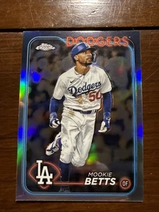2024 Topps Chrome Mookie Betts Refractor #296 Dodge - Bild 1 von 6