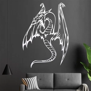Dragon Volant Autocollant Mur Décoratif 0044 - Imagen 1 de 204