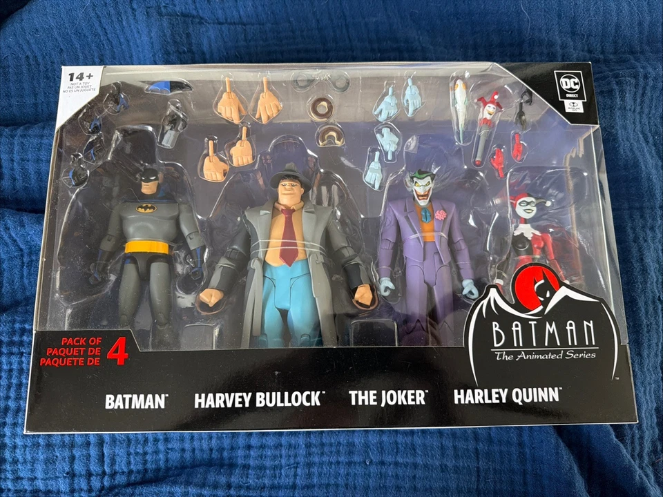 Экшн-фигурка DC Direct Batman/Harley Quinn/Harvey Bullock/Joker 5 дюймов - Изображение 1 из 1