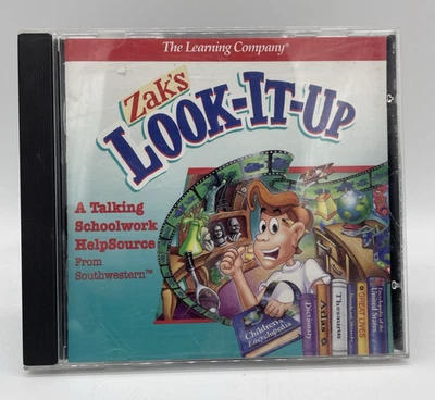 Videojuego The Learning Company Zak's Look It Up 1996 PC CD-ROM para Windows Foto 1 de 4