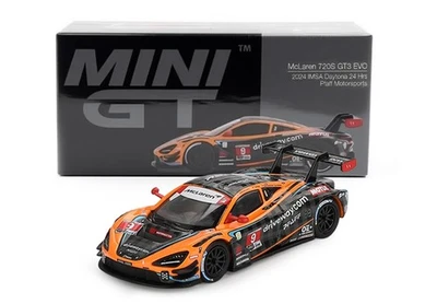 Mini GT 1/64 McLAREN 720S GT3 EVO PFAFF MOTORSPORTS IMSA 24H DAYTONA 2024 - Image 1 of 4