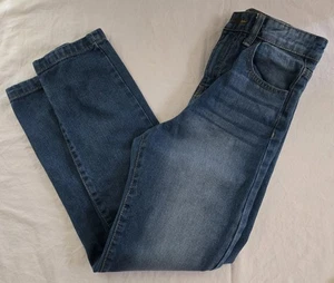 Girls Franki Jeans By Francesca's Sz 10 High Rise Straight Leg Euc - Picture 1 of 9