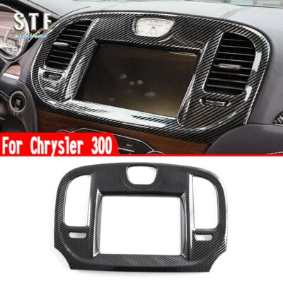 Accesorios para Chrysler 300 2015 2016-2024 interior control central alrededor de la moldura Foto 1 de 4
