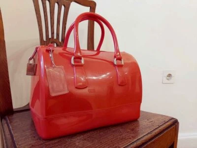 Bolso Furla Candy Original - Color Rojo - Bolso de Mano Foto 1 de 4