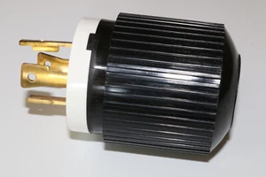 NEMA L14-30P Male Plug 30A 125/250V Generator Plug L1430 1430P L1430P 1430 - Picture 1 of 3