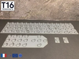 Amstrad CPC 464: Kit membranes caoutchouc QWERTY/Full rubber QWERTY keyboard kit - Bild 1 von 2