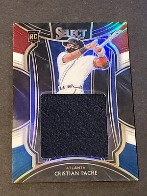 2021 PANINI SELECT TRI COLOR PRIZM RC JUMBO PATCH CHRISTIAN PACHE #68/99 - Image 1 of 2