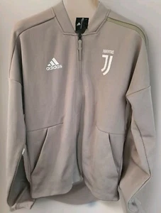 Adidas Jacket Mens Small Juventus Khaki 2020 21 Anthem ZNE Soccer Full Zip A9 - Picture 1 of 10