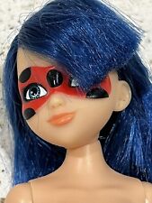 Miraculous Ladybug Posable Blue Hair Articulated Doll ZAGTOON 2020 10.5" Nude