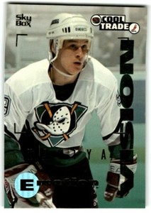 1995-96 Skybox Emotion Cool Trade Paul Kariya #8 Anaheim Ducks