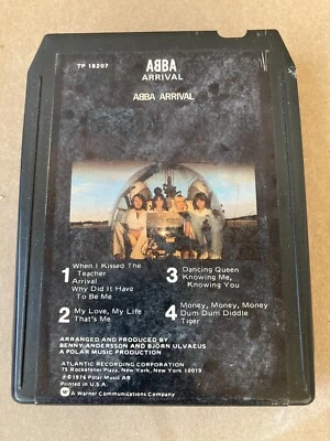 ABBA Arrival 8 Track Cartridge Dancing Queen Atlantic 1976 - Image 1 of 4