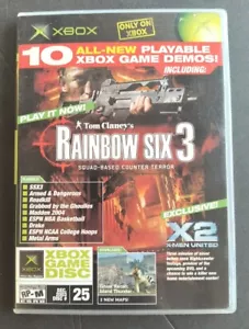 Xbox 10 spielbares Spiel Demos Disc Dezember 2003 #25, Rainbow Six 3 und X2 vorgestellt - Bild 1 von 4