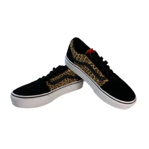 Vans Ward Old Skool Leopard Low Top Shoes - Picture 1 of 7