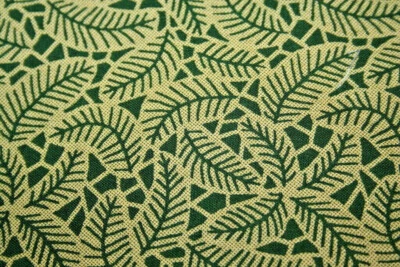 LUCES DEL NORTE CIELOS DEL SUR - HOJAS VERDES DE DEDALÁN - TELA DE ALGODÓN Foto 1 de 3