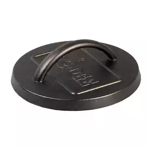 6.25" Seasoned Cast Iron Burger Press for Grilling and Cooking Free Shipping - Picture 1 of 4