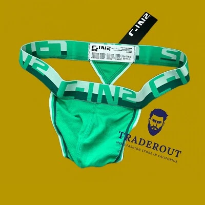 C-IN2 men green Mesh G-string Thong underwear size L XL 2XL - Image 1 of 4