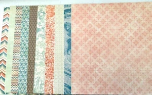Estampación ROMANCE VENECIANO DSP Nuevo 12" x 12" Retirado NUEVO - Imagen 1 de 1