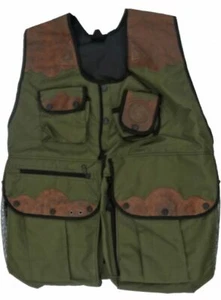 Stanislav Falconry wasserdichte Falken-/Falconryweste aus Nylon und Leder Small - Bild 1 von 2