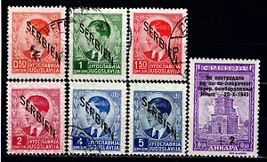 Serbia Sc#2N1- 2N8 & 2NB29 U & M Cat Val $20+ gtc75 - Picture 1 of 1