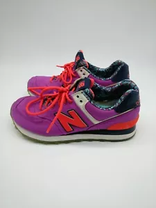New Balance 574 Women's shoes B-WL574lLB purple size US 6 #20 - Picture 1 of 6