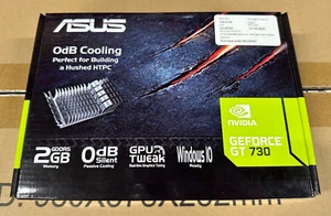 ASUS Nvidia GT730 2GB DDR5 PCIe Video Graphics Card GT730-SL-2GD5-BRK - Picture 1 of 1