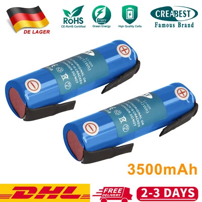 3000mAh 3.6V Lithium Batterien Für Bosch ISO IXO CISO PTK 3,6 Li PSR Select 3,6 - Bild 1 von 4