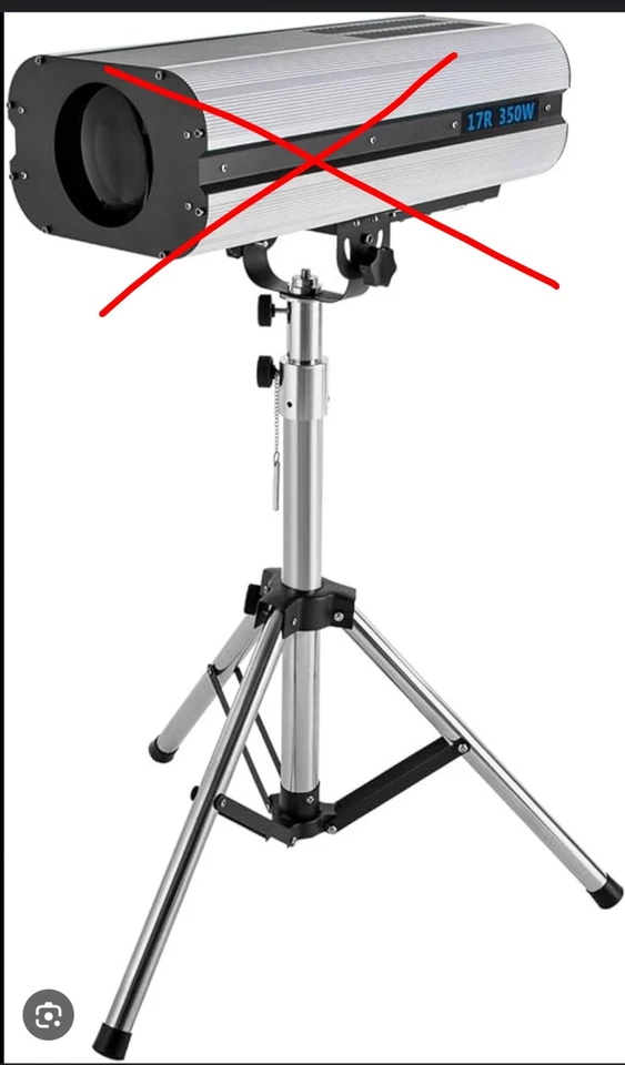 TRIPOD  For LED Follow Spot Light (Tripod Only)  - Image 1 of 4