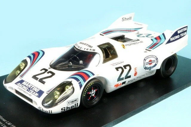 Spark 1/18 Porsche 917k #22 Martini Racing Team LM Le Mans Winner 1971 18LM71