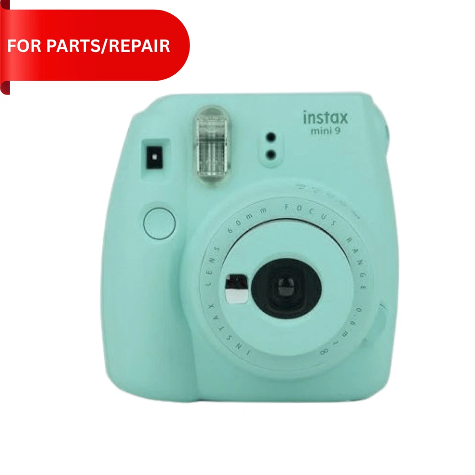 Fuji Instax Mini 9 Instant Film Camera  Teal- FOR PARTS/ REPAIR - Image 1 of 1