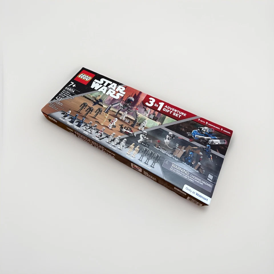 LEGO Star Wars 66804 / 3 juegos en 1 The Clone Wars & The Mandalorian Set de regalo Foto 1 de 4
