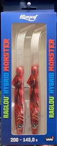 RAGLOU HYBRID MONSTER  CM 200 GR . 145 COLORE ABLR RAPALA CONFENZIONE DA 2 PEZZI - Picture 1 of 1