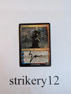 1x Ral Zarek – Dragon’s Maze – Signed by Eric Deschamps – MTG - Image 1 of 2