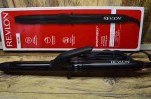 Plancha rizadora con infusión de aceite de coco Revlon Smoothstay - 1" rizos suaves brillantes - Imagen 1 de 7