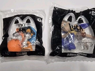 Лот новых игрушек McDonalds Space Jam Даффи Дак и Лука Альберто Скорфано - Изображение 1 из 4