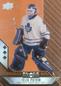 2014-15 Black Diamond Hockey Orange #171 Felix Potvin