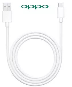 CAVO ORIGINALE OPPO DL143 USB TIPO C CAVETTO TYPE C 1 MT RICARICA VELOCE FAST 3A - Imagen 1 de 10