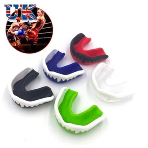 Gym Fitness Thai Boxing Mouth Guard Mouthguard Teeth Protector Tooth Brace - Picture 1 of 16