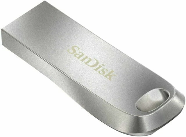 SanDisk Ultra Luxe 64GB USB Flash Drive - Silver (SDCZ74-064G-G46)