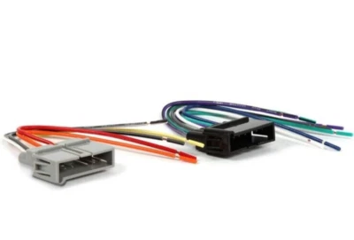 Chicote de fios estéreo Scosche CR01B aftermarket para 1984-01 Chrysler/Dodge/Jeep - Imagem 1 de 4