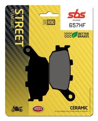 SBS 657HF Rear Ceramic Brake Pads SUZUKI	B-King	1300	2007 - Image 1 of 3