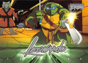 2003 Fleer Teenage Mutant Ninja Turtles Card #50 LEONARDO
