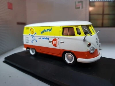 1:43 Scale Volkswagen T1 c 1965 VW Van Split Screen Kombi Diecast Model Altaya - Image 1 of 4